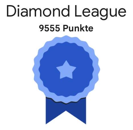 Google Diamond League Badge